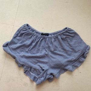 Brandy Melville Ruffle Shorts